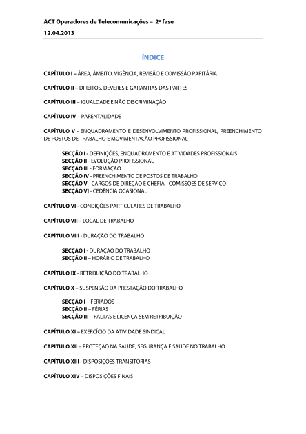 ACT  Clausulado e Anexos-2013 12-04-2013