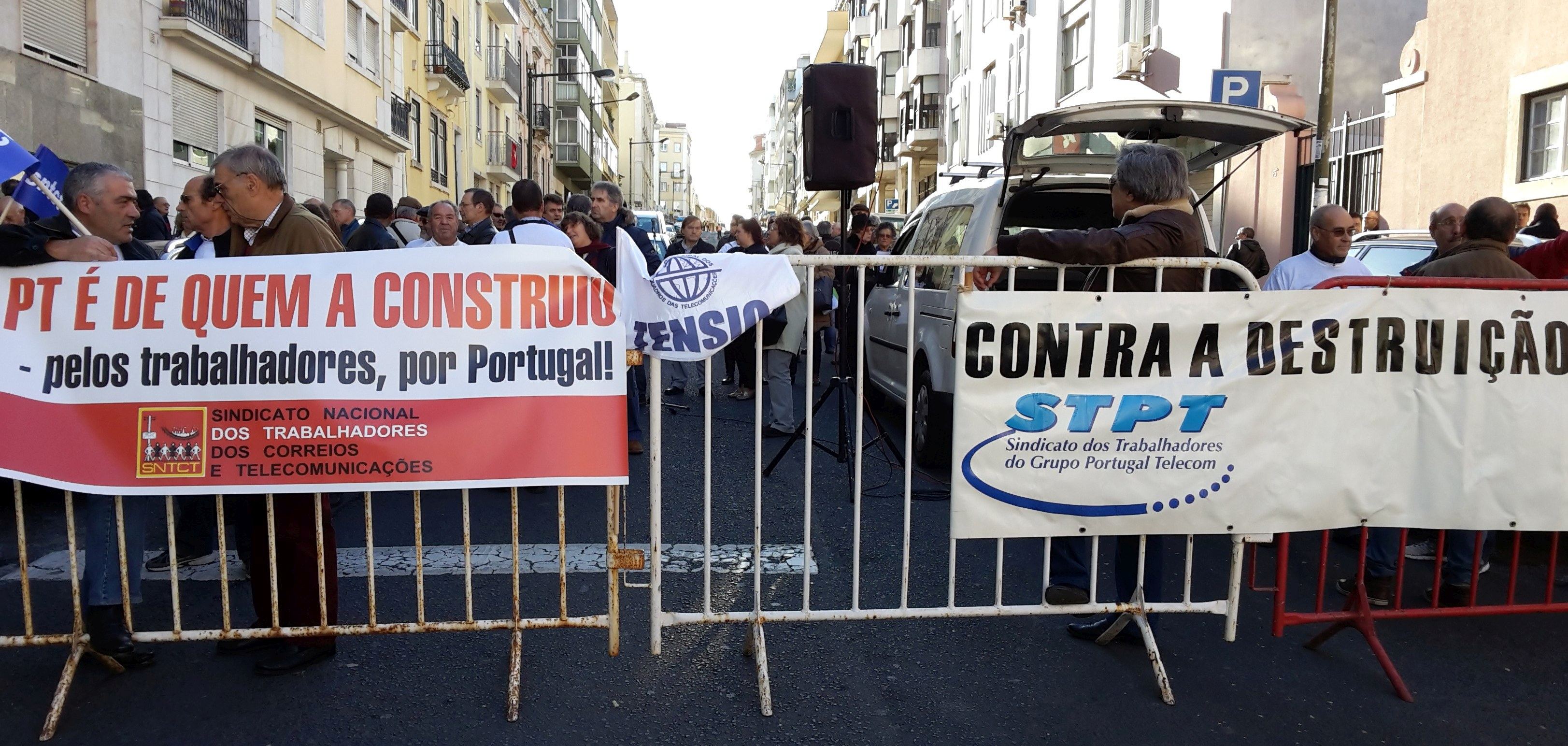 Concentração realizada em Lisboa no passado dia 4 dezembro de 2014